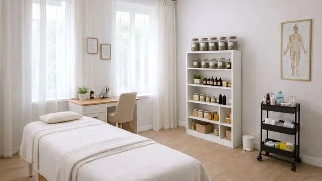 Jasny gabinet zabiegowy Nat Medica w Nysie